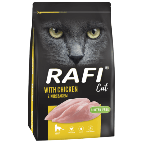 RAFI сухой корм для кошек с курицей
