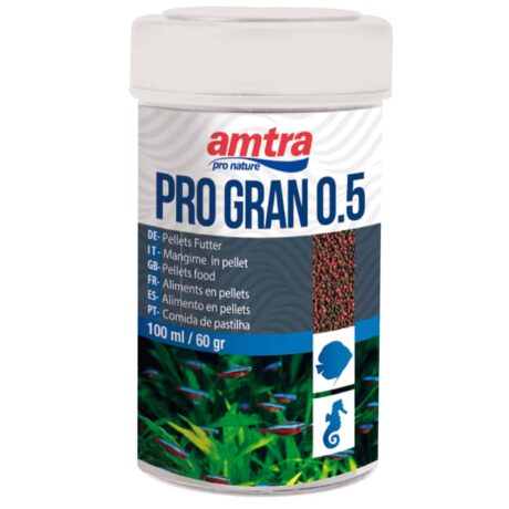 AMTRA PRO GRAN MICRO 100ml, корм для аквариумных рыб, гранулированный
