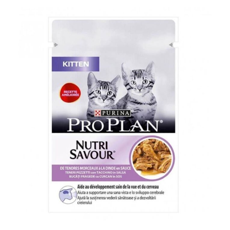 hrana-umeda-pentru-pisoi-pro-plan-kitten-nutrisavour-turkey-in-sauce-85g