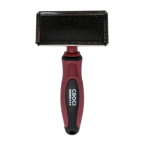 CROCI пуходерка CARDING BRUSH STAINLESS STEEL SM