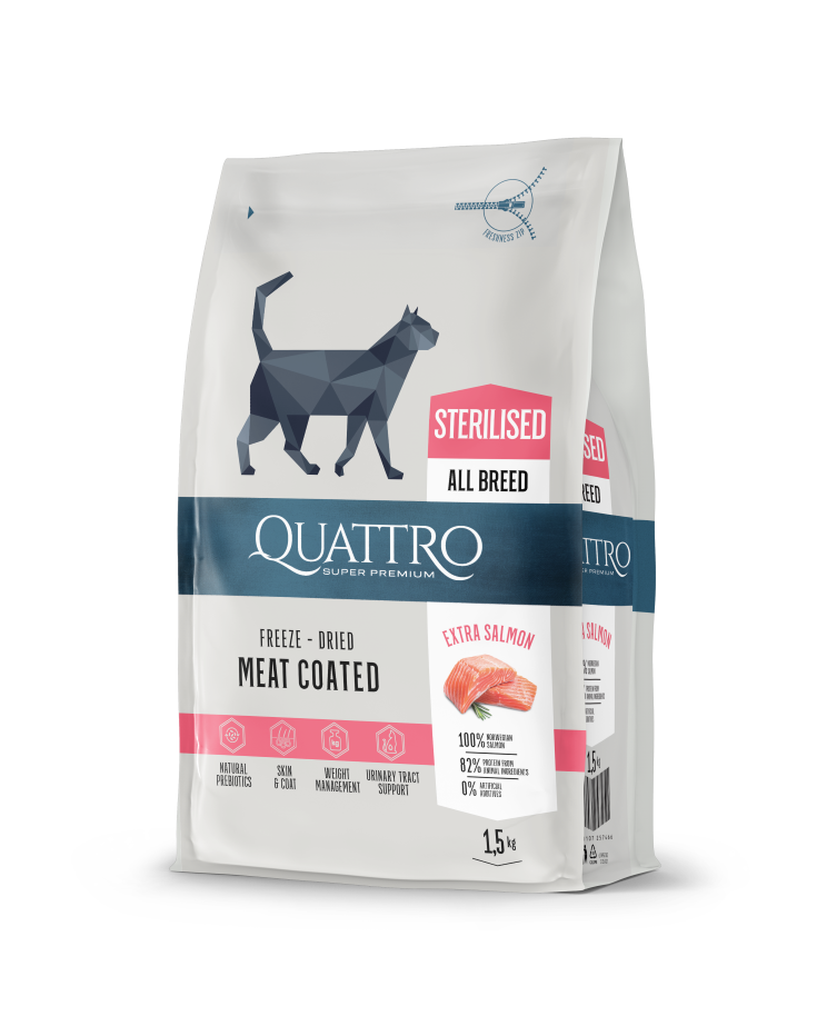 Quatro sterilised