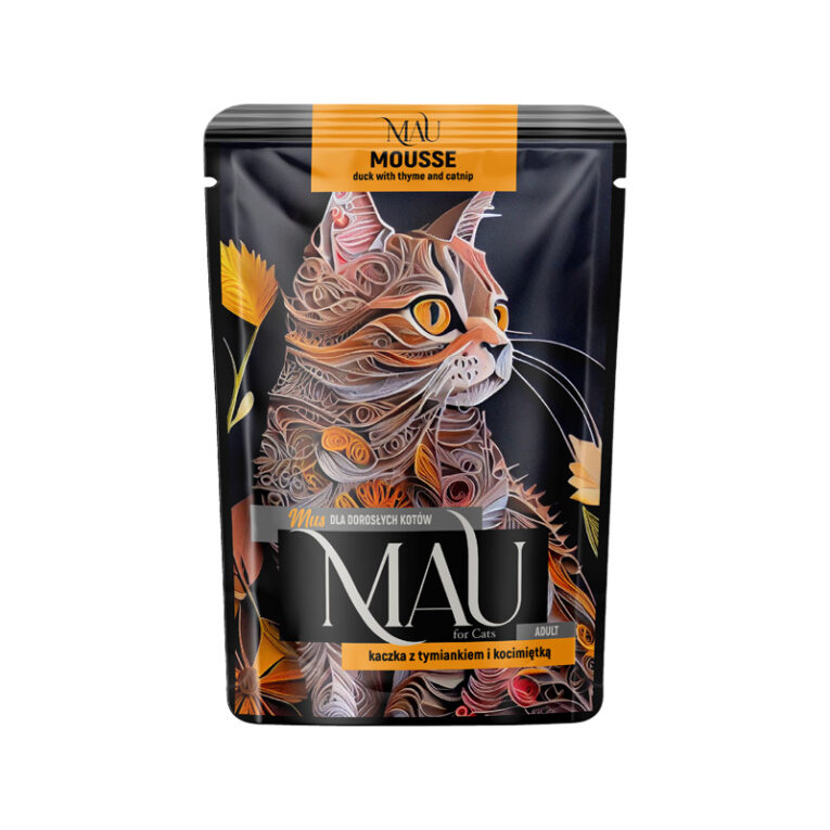 MAU Mousse DUCK WITH THYME AND CATNIP 85G