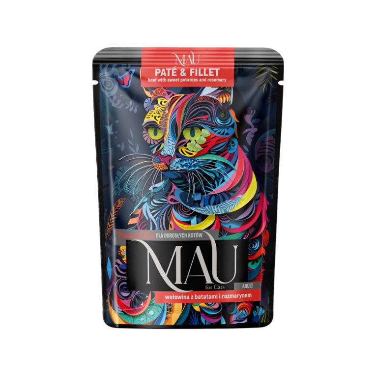 MAU PATÉ & FILLET BEEF WITH SWEET POTATOES AND ROSEMARY 85G