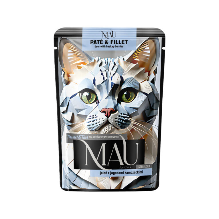 MAU PATÉ & FILLET STERILISED DEER WITH HASKAP BERRIES 85G