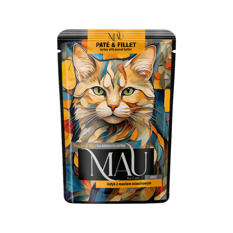 MAU PATÉ & FILLET TURKEY WITH PEANUT BUTTER 85G