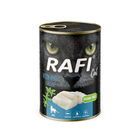 Rafi Cat with Cod - влажный корм для кошек, с треской