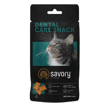 Savory Cats Snacks Pillows Dental Care - лакомство для кошек, для поддержания здоровья зубов