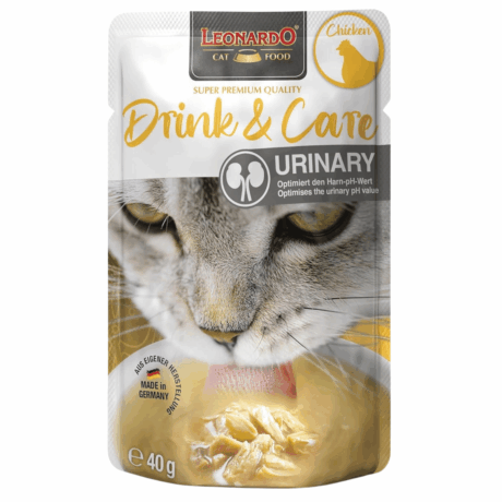 LEONARDO Drink & Care Urinary - суп для кошек, с курицей