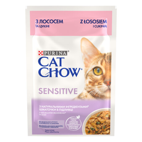 Cat Chow Sensitive - влажный корм для кошек