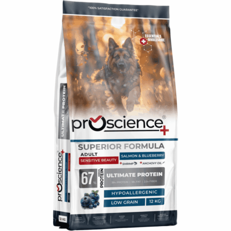 ProScience Adult Dog Salmon and Blueberry - сухой корм для взрослых собак средних и крупных пород