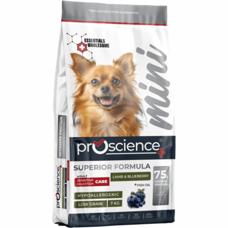 ProScience Mini Adult Dog Lamb and Blueberry - сухой корм для собак мелких пород